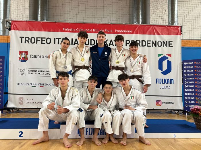 Cus Siena Judo, pioggia di medaglie a Pordenone