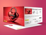 Poste Italiane, una colorata cartolina filatelica per San Valentino