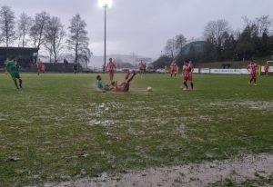 Calcio, Eccellenza: la Colligiana strappa un punto contro la Baldaccio Bruni sotto la pioggia battente