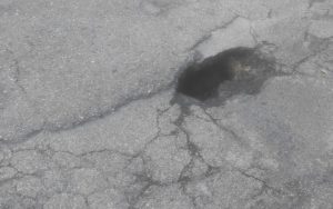 Siena, chiusa strada del Linaiolo per un avvallamento dovuto alla pioggia