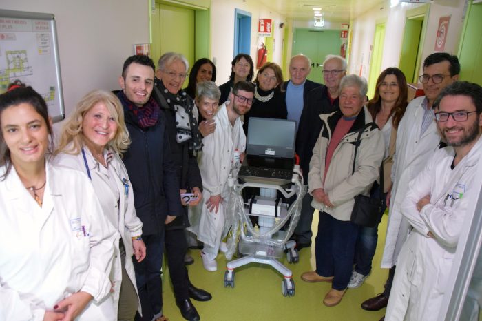 Siena, moderno ecotomografo donato alla Gastroenterologia ed endoscopia operativa