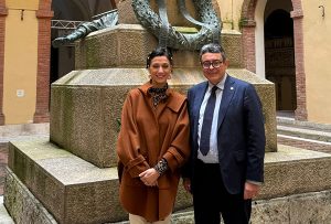 Il Rettore dell'Universit&agrave; di SienaRoberto Di Pietra ha incontrato l&rsquo;Assessora regionale a Cultura e Universit&agrave;, Cristina Manetti