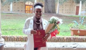 Dall'Uganda a Siena per laurearsi grazie alla collaborazione tra Caritas e Universit&agrave;: la storia di Joviale