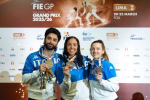 Alice Volpi domina a Lima: oro azzurro e Italia protagonista nel fioretto