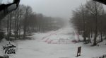 Monte Amiata, la “neve marzolina” torna a imbiancare la vetta