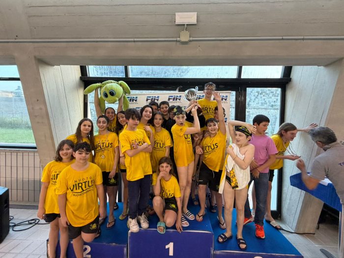 Nuoto, Virtus Buonconvento prima nella classifica regionale toscana alle finali primaverili categoria Esordienti A