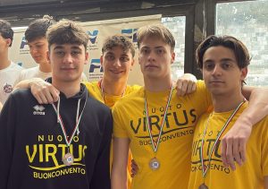Nuoto, Virtus Buonconvento sul podio nelle tre le categorie giovanili alle Finali Regionali di Categoria in vasca corta