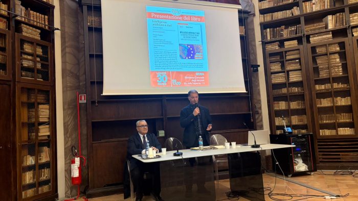 Intelligenza artificiale e dazi, a Siena il libro di Daniele Magrini accende il dibattito agli Intronati sul nuovo equilibrio globale