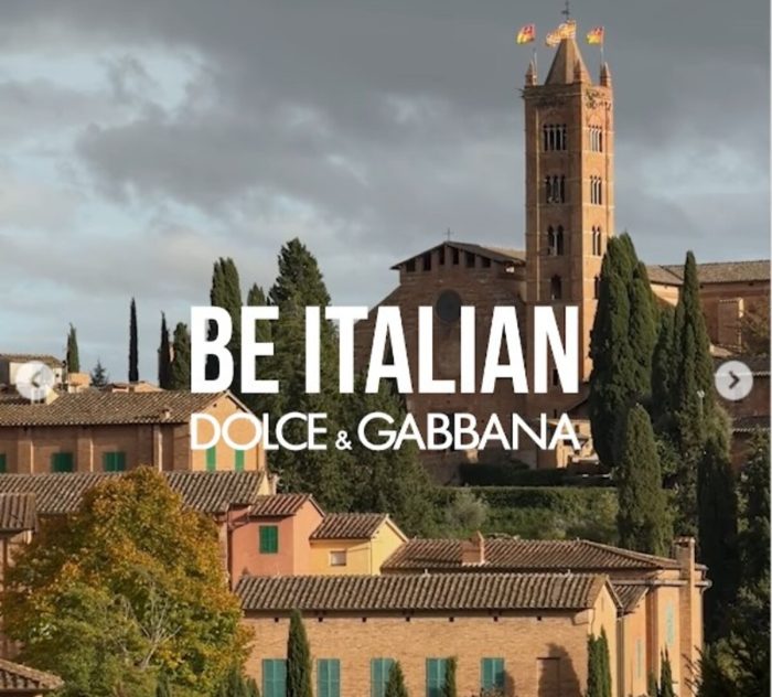 Anche Siena protagonista della campagna di Dolce & Gabbana con il FAI