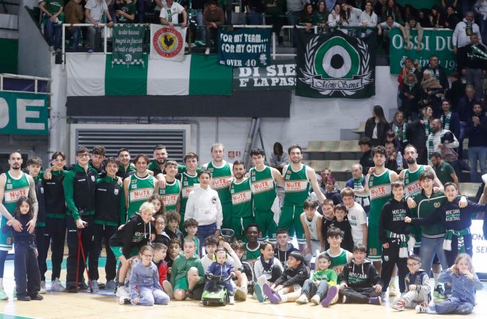 Basket, la Note di Siena Mens Sana vince contro Genova per 87-81