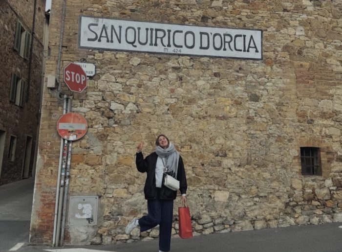 Antropova sceglie la Val d&rsquo;Orcia per ricaricare le energie: Pasqua tra relax e obiettivo Champions