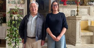 Visita privata a San Gimignano del Segretario Generale ONU, Antonio Guterres