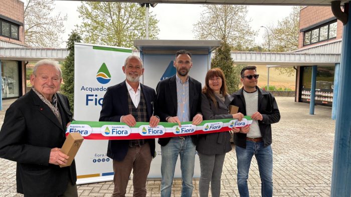 Acquedotto del Fiora, inaugurata la nuova casina dell&rsquo;acqua al centro commerciale &ldquo;I Tigli&rdquo; di Monteroni d'Arbia
