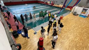 Il Cus Siena ha accolto la Nazionale giovanile di pentathlon moderno