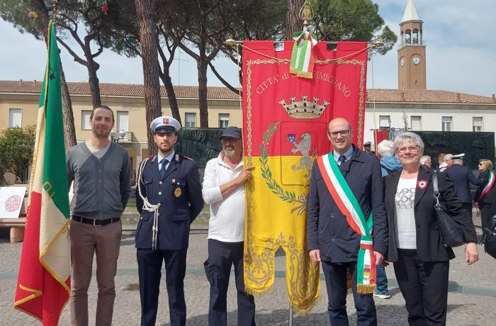 San Gimignano alle celebrazioni per l&rsquo;81&deg; Liberazione di Alfonsine, a cui contribuirono 58 giovani sangimignanesi