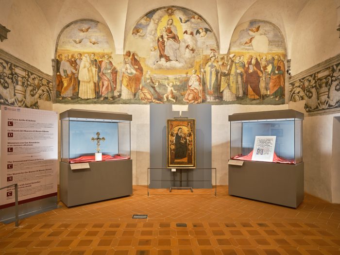 Asciano: "700 anni di arte per i monaci olivetani. Il Medioevo", mostra all'Abbazia di Monte Oliveto