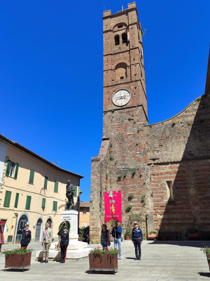 Radicondoli celebra il 25 aprile e il 1 maggio all&rsquo;insegna dei valori della Costituzione