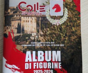Colle di Val d&rsquo;Elsa si racconta in figurine: successo per l&rsquo;album delle societ&agrave; sportive