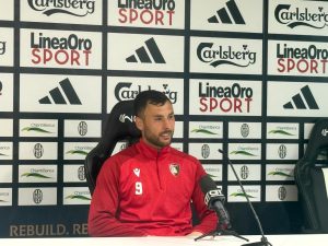 Siena - Montevarchi, l'ex Giusti emozionato al Franchi: "Un nodo in gola per l&rsquo;accoglienza"