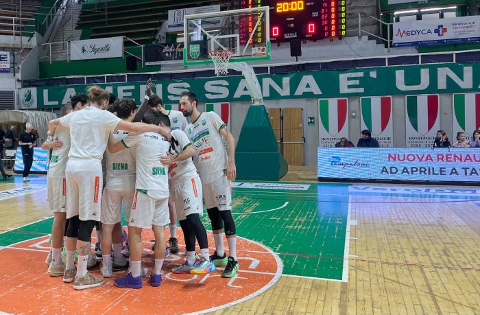 Basket, la Note di Siena Mens Sana batte Cecina 73-66