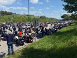 Siena, grande partecipazione al motogiro delle Contrade