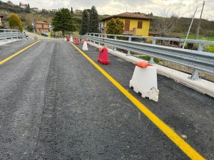 Montepulciano, collaudo del Ponte sul Canale Maestro della Chiana a Valiano