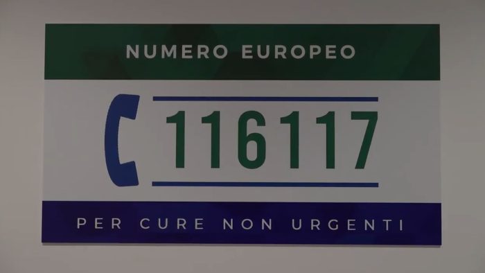 Sanit&agrave;, i numeri degli accessi al 116 117 per le cure non urgenti