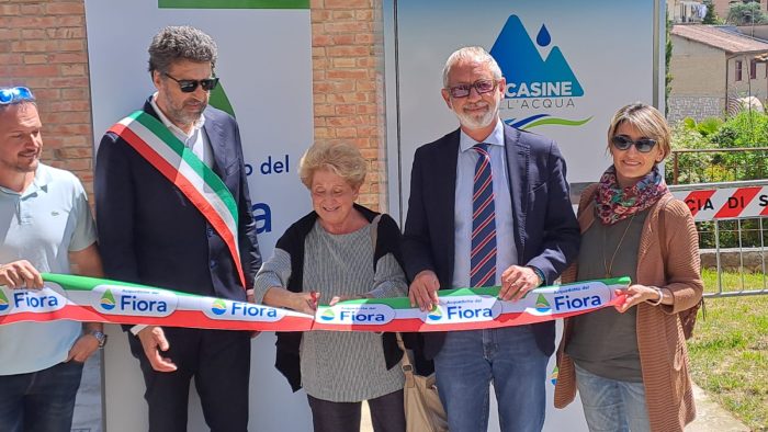Acquedotto del Fiora, inaugurate due nuove casine dell'acqua nel comune di Sovicille