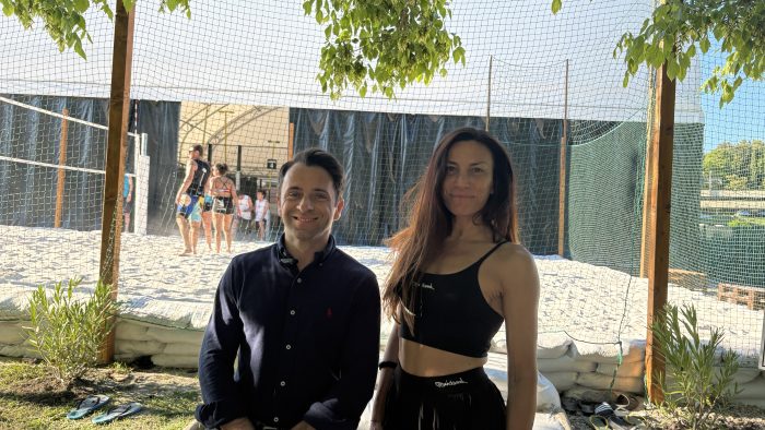 Siena scopre il beach volley: inaugurato alla Siena Padel il primo campo sulla sabbia