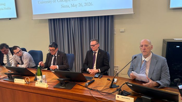 Nobel per l'Economia a Siena, James A. Robinson all&rsquo;Universit&agrave;: &ldquo;Le istituzioni creano valore nella societ&agrave;&rdquo;