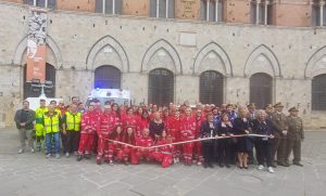 Croce Rossa Siena, inaugurata una nuova ambulanza: "Un traguardo dopo 16 anni"