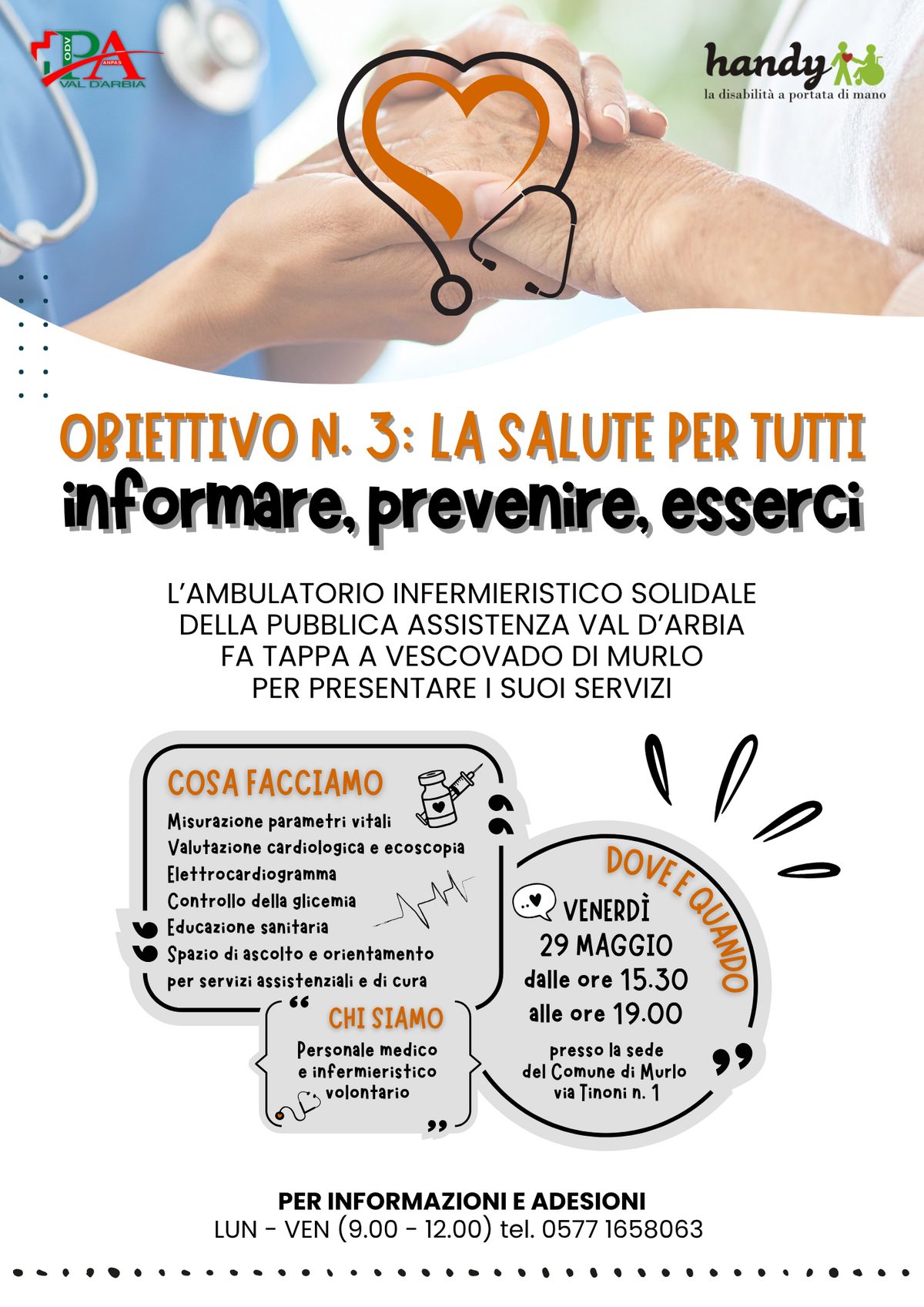 Obiettivo Salute: l’Ambulatorio Infermieristico Solidale della Pubblica Assiste…