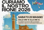 Siena, “CuriAmo il nostro Rione 2026”: sabato 23 maggio appuntamento in tutte le Contrade