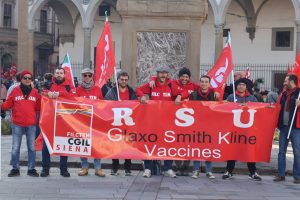 GSK Vaccines presenta il piano industriale, CGIL: &ldquo;Finalmente si parla anche del sito di Siena&rdquo;.
