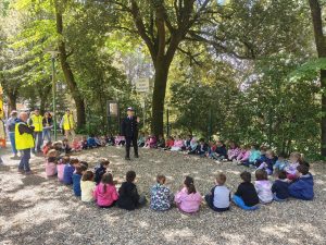 Siena, educazione stradale e sicurezza, la Polizia Locale incontra i bambini della scuola &ldquo;Pestalozzi