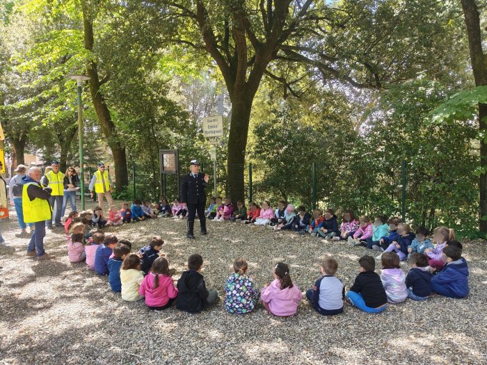 Siena, educazione stradale e sicurezza, la Polizia Locale incontra i bambini della scuola &ldquo;Pestalozzi