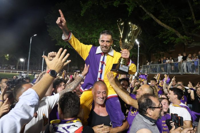 Palio di Ferrara, vince Alessio Migheli detto Girolamo con Cecilia da Clodia