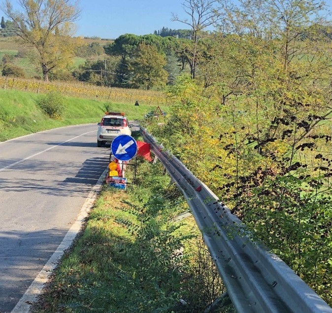 San Gimignano, al via i lavori sulla SP 1 in localit&agrave; Sovestro