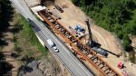 E78 Siena-Grosseto, completato il varo del viadotto “Ornate” sul Lotto 9