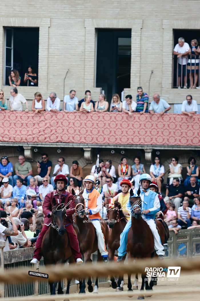 Palio 2 luglio, ecco l'ordine ai canapi della Prova Generale