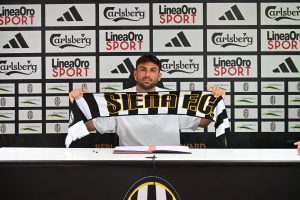 Siena Fc, l'attaccante Simone Rossetti &egrave; bianconero