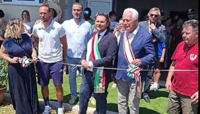 Giani a Castiglione d&rsquo;Orcia per l&rsquo;inaugurazione del nuovo impianto sportivo comunale
