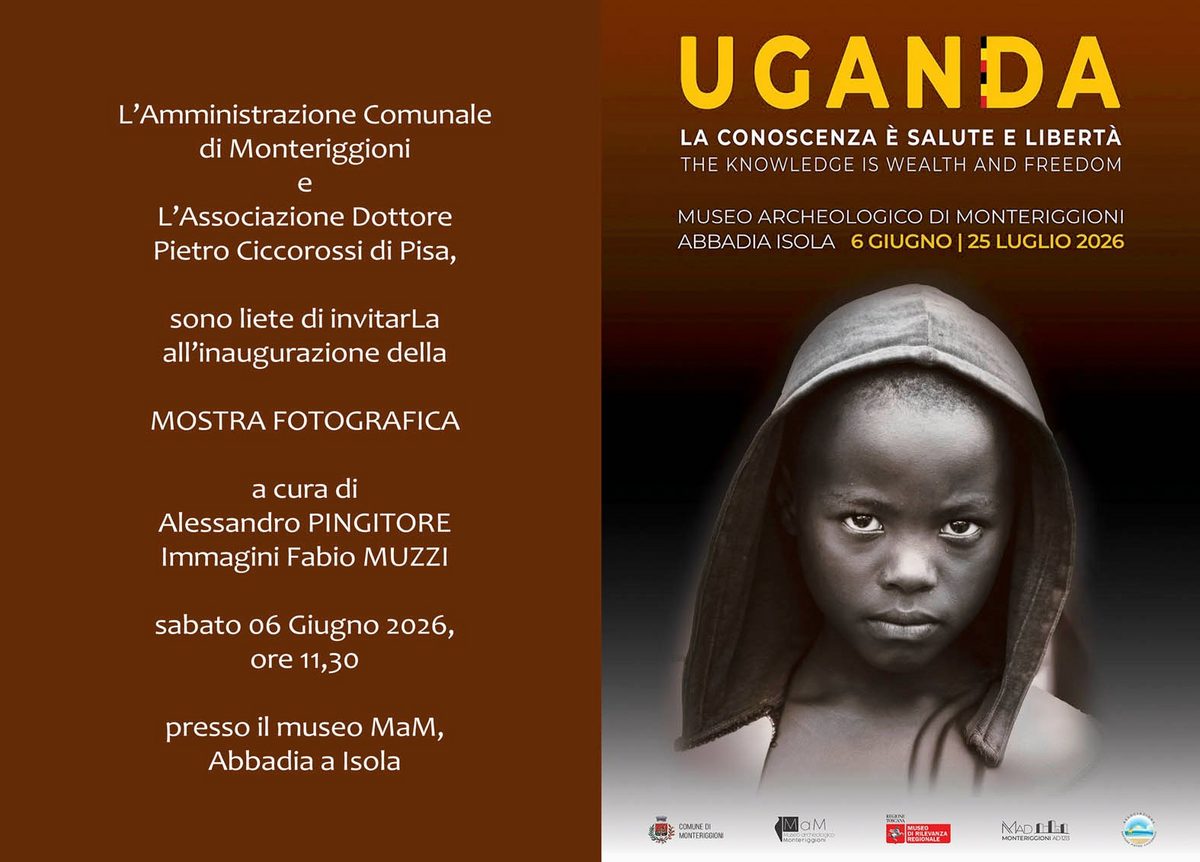 Monteriggioni ospita la mostra fotografica “Uganda: la conoscenza è salute e li…