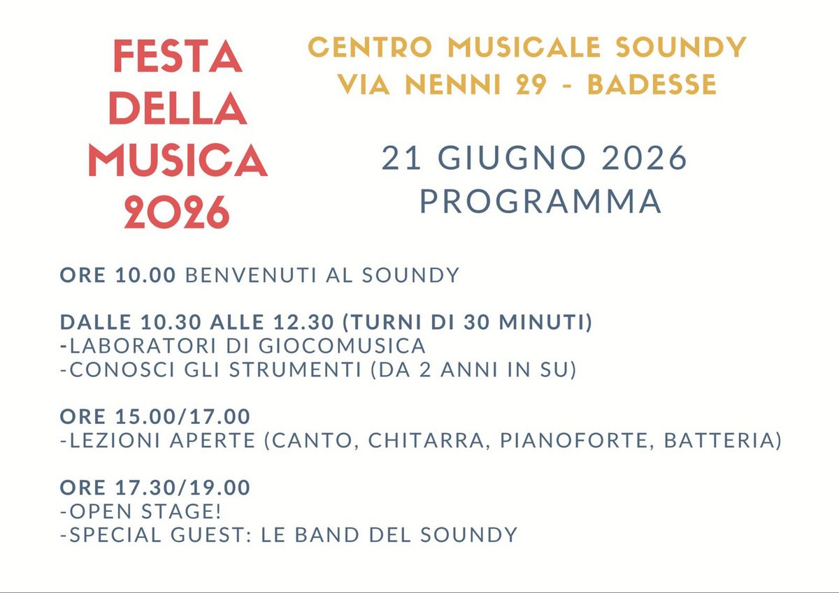 Monteriggioni aderisce alla Festa della Musica 2026