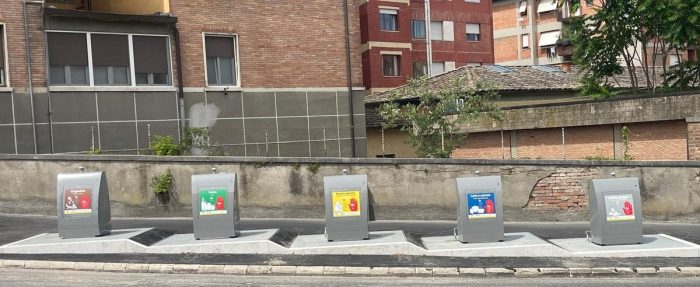 Raccolta rifiuti, operativa la postazione interrata di Viale Don Minzoni a Siena