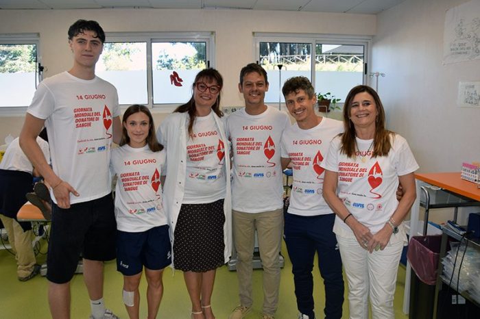 Giornata mondiale del donatore di sangue: sportivi senesi testimonial dell&rsquo;iniziativa all&rsquo;ospedale Le Scotte