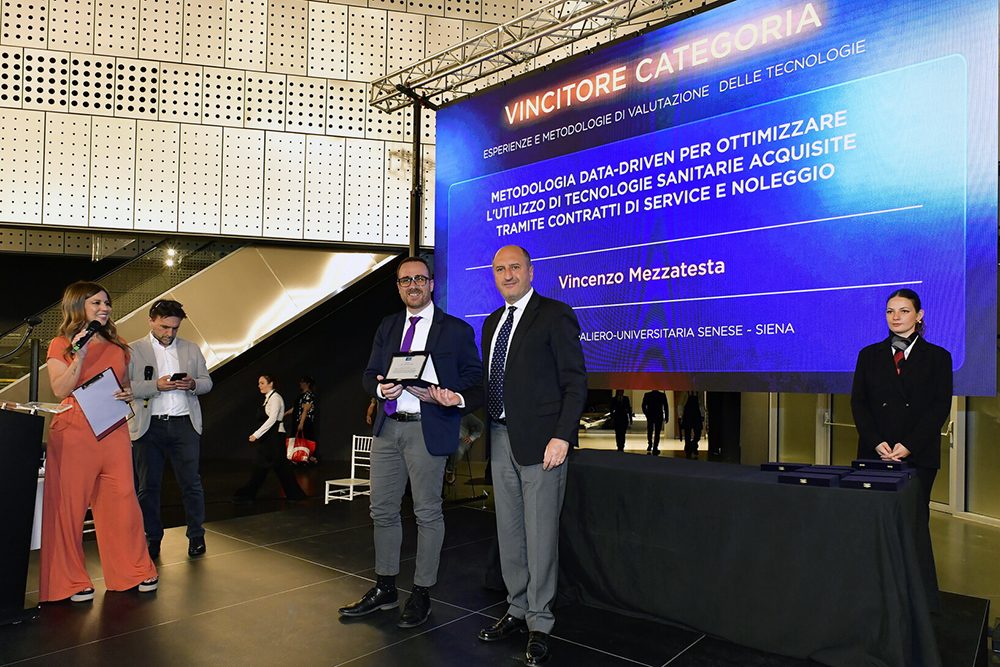 AOUS premiata al convegno nazionale dell’Associazione Italiana Ingegneri Clinic…