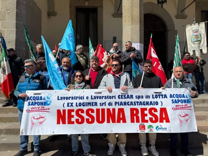Svolta nella vertenza Acqua&Sapone Piancastagnaio: intesa raggiunta, salvati tutti i posti di lavoro