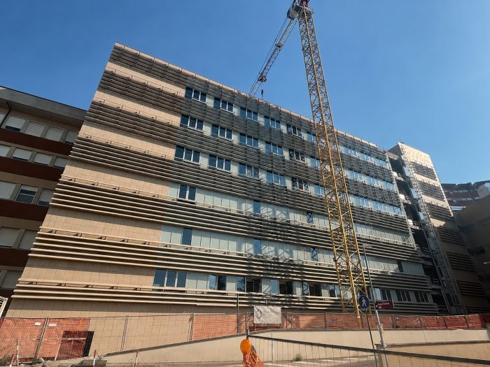 Scotte: avanzano i lavori del nuovo edificio Volano