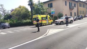 Siena, pedone investito in Via Fiorentina. Traffico bloccato